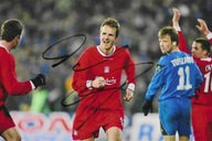 Autograf Dietmar Hamann, srebro MŚ 2002, Liverpool
