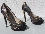 SEKSOWNE z cekinów *JUMEX* roz 39