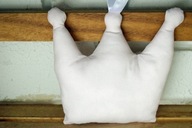 Zawieszka serce korona auto chmura 15cm 100 kolorów