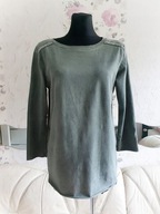 WYGODNA PRZEDŁUŻANA LAMPASAMI SREBRNA NITKA TUBA zgaszony khaki vintage