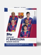 BOX KART PIŁKARSKICH Topps FC Barcelona Team Set 25/26 Collection Hit!