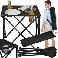 STOLIK WĘDKARSKI TURYSTYCZNY SKŁADANY MAŁY NA RYBY POD NAMIOT BIWAK