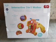 SMIKI Chodzik Pchacz Jeździk Panel Interaktywny Stolik Edukacyjny