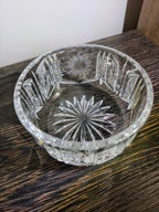 Kryształowa misa salaterka patera vintage PRL lata 70-dziesiąte