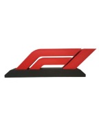 Formuła 1 Logo statuetka gadżety dla fana wyścigów F1 model 3D