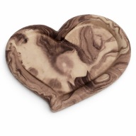 PODSTAWKA DEKORACYJNA SERCE – GIPS