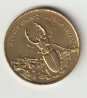 Polska 2 zlote 1997 Jelonek Rogacz stan 1