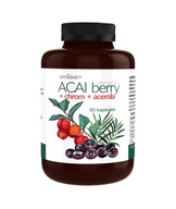 ACAI berry + chrom + acerola 90 szt VITADIET kontrola wagi, poziomu glukozy