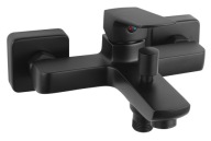 Bateria wannowo-prysznicowa jednouchwytowa ścienna Ferro VerdeLine czarny