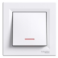 Schneider Electric EPH1500121 ASFORA Łącznik schodowy biały podtynkowy