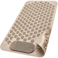 Mata antypoślizgowa Ruhhy beżowa 69x36 cm masująca