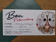 WOŚP Pniewy Okulary korekcyjne. Bon podarunkowy