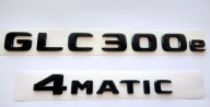 GLC300e 4Matic Mercedes emblemat czarny