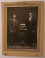 STARE CIEKAWE ZDJĘCIE NA GRUBEJ TEKTURZE