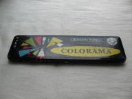 BOHEMIA WORKS BLASZANE PUDEŁKO PO OŁÓWKACH AUTOMATYCZNYCH COLORAMA PRL