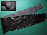 Skóra węża czarna egzotyczna jawajski czarny wąż kaletnicza