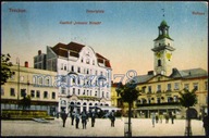 CIESZYN - RYNEK - HOTEL POD BRUNATNYM JELENIEM 1918