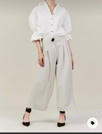 Spodnie lniane Rejina Pyo S