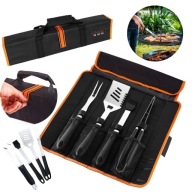 ZESTAW DO GRILLA 5 EL. – NAJLEPSZE PRZYBORY ZE STALI NIERDZEWNEJ!