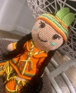 Lalka Pocahontas - prezent handmade by Belutek - Indianka