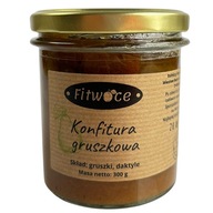 Konfitura kraftowa rzemieślnicza gruszkowa bez cukru 300 g z daktylem