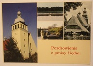 NĘDZA. GMINA. Kościół św. Józefa Robotnika w Zawadzie, prom w Ciechowicach