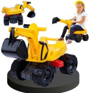 KOPARKA DUŻA ZABAWKA LENA WIELKA XL JEŹDZIK RUCHOMA ŁYŻKA 50 KG DLA DZIECI