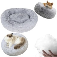 LEGOWISKO DLA PSA KOTA PODUSZKA WODOODPORNE WŁOCHATE CHMURKA POSŁANIE SZARE