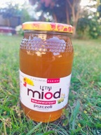 MIÓD WIELOKWIATOWY LETNI 1.2 kg prosto z własnej pasieki naturalny