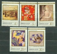 ZSRR** Rosyjskie malarstwo Mi 6003-07