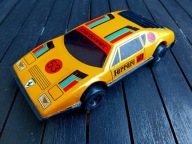 SAMOCHÓD FERRARI - BLASZANA ZABAWKA PRL - 22cm