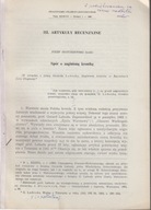 Spór o zaginioną kronikę