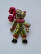 Broszka stara oryginalna z PRL Myszka Miki UNIKAT