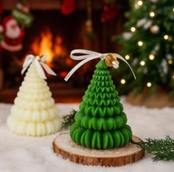 Forma silikonowa choinka do świec Boże Narodzenie święta