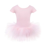 Tutu dla dziewczynki bawełna róż 140 Bezioner sukienka baletowa