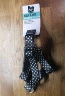 SZELKI DLA PSA W GROSZKI SZARE 1,9 X 35 - 50 cm