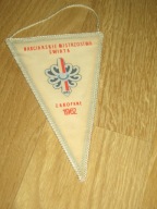 NARCIARSKIE MISTRZOSTWA ŚWIATA ZAKOPANE 1962 FIS proporczyk PZN 1919