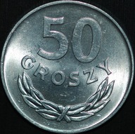 50 groszy 1975 - menniczy egzemplarz