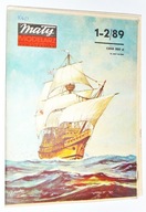 Mały Modelarz nr.1-2/89 histor.żaglowiec MAYFLOWER