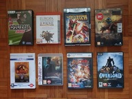 Zestaw gier komputerowych PC / DVD-ROM / 8szt.