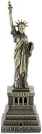 METALOWA STATUA WOLNOŚCI DEKORACJA FIGURKA AMERYKAŃSKA 15cm