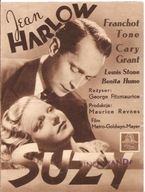 SUZY -wyk. CARY GRANT -film- program kinowy -lata 30-te