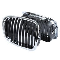 ATRAPY NERKI GRILL CHROM + CZARNY BMW 5 E39 00-04