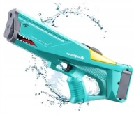 Pistolet Na Wodę Elektryczny Rekin Duży Zasięg Akumulator Zabawka Wodna 3+