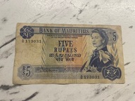 Mauritius - 5 rupii - rzadki