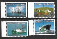 MADAGASKAR - 25 lat Greenpace - statek - żaglówka 1996 ** Mi 1794-6 (015)