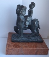 Levkovitch (1936-2025) MAŁA AMAZONKA 1978 r. PIETRASANTA Włochy CERTYFIKAT