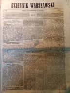 Dziennik Warszawski 1865 Ząbki