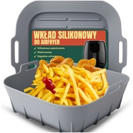 WKŁAD SILIKONOWY DO AIR FRYER FRYTKOWNICY BEZTŁUSZCZOWEJ FORMA DO PIECZENIA