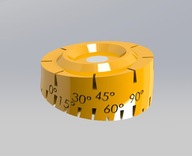 Protopipe ⌀38.1 R46 Element do prototypowania układu rurowego 15°